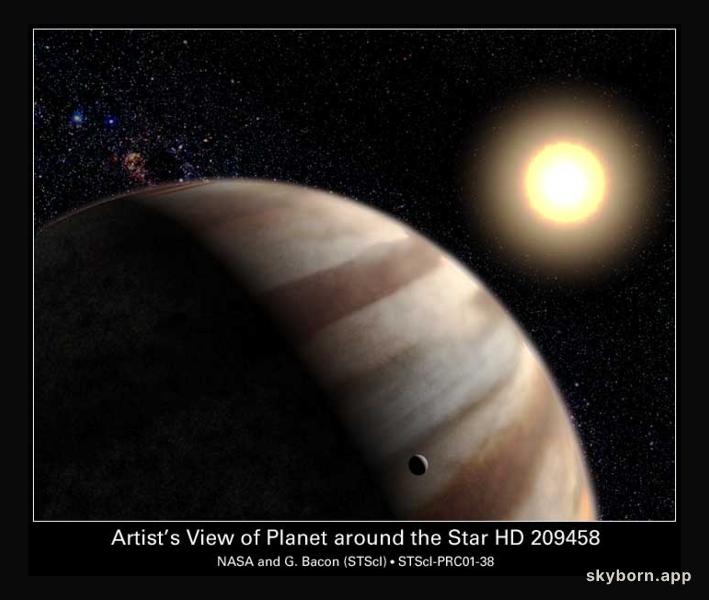 Extra-Solar Planetary Atmosphere Detected