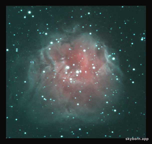 Sharpless 212 in Hydrogen and Sulfur