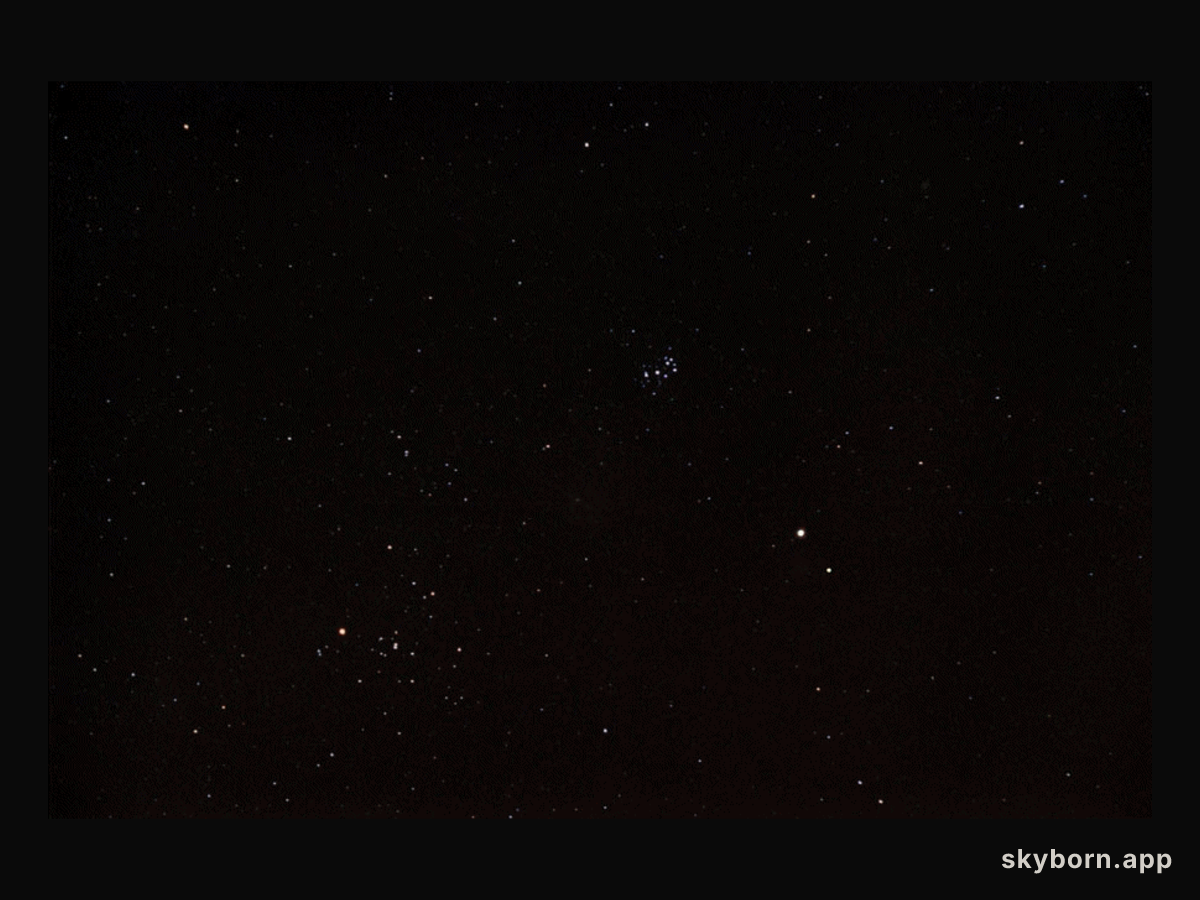 Jupiter and Saturn Pas de Deux