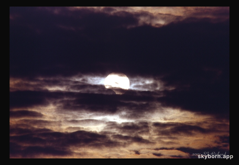 Partial Eclipse, Cloudy Day