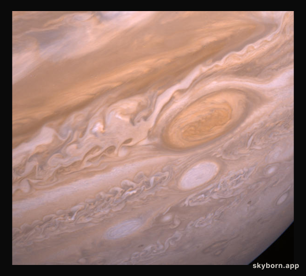 Giant Storm Systems Battle on Jupiter