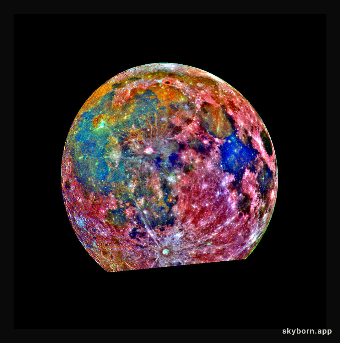 The Colorful Moon