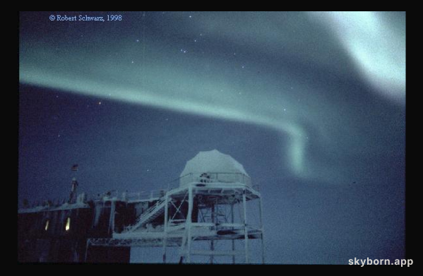 Aurora Over Antarctica