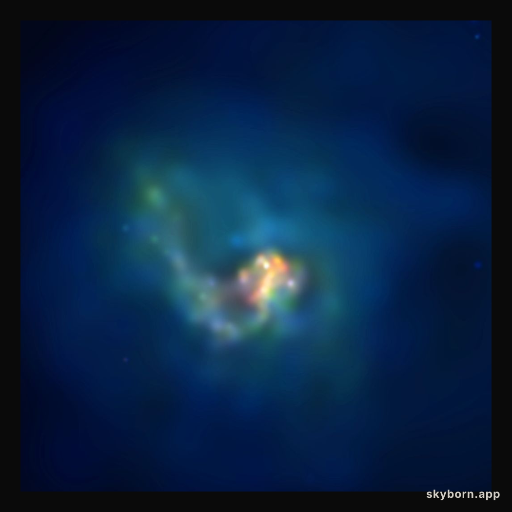 Centaurus Galaxy Cluster in X-Rays