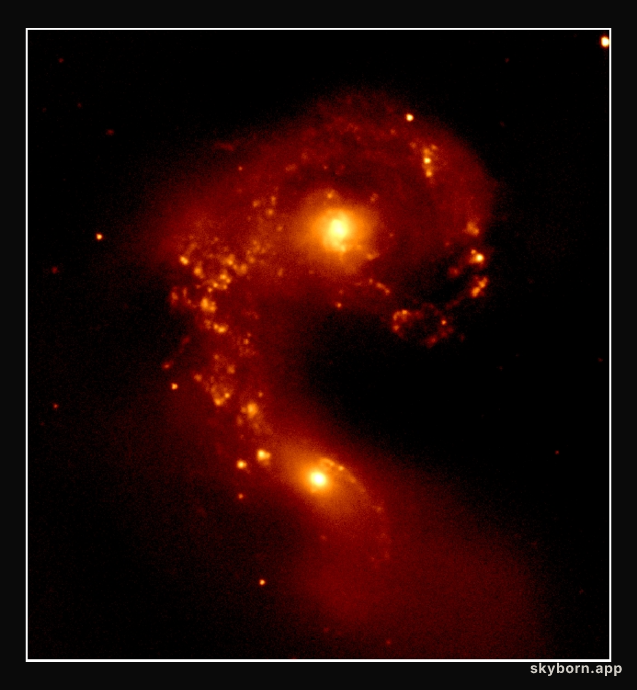Antennae Galaxies in Near-Infrared