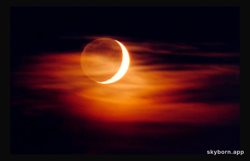 The Old Moon in the New Moon's Arms