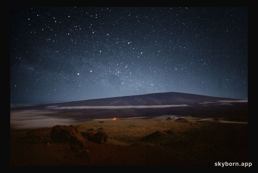 Southern Cross in Mauna Loa Skies
