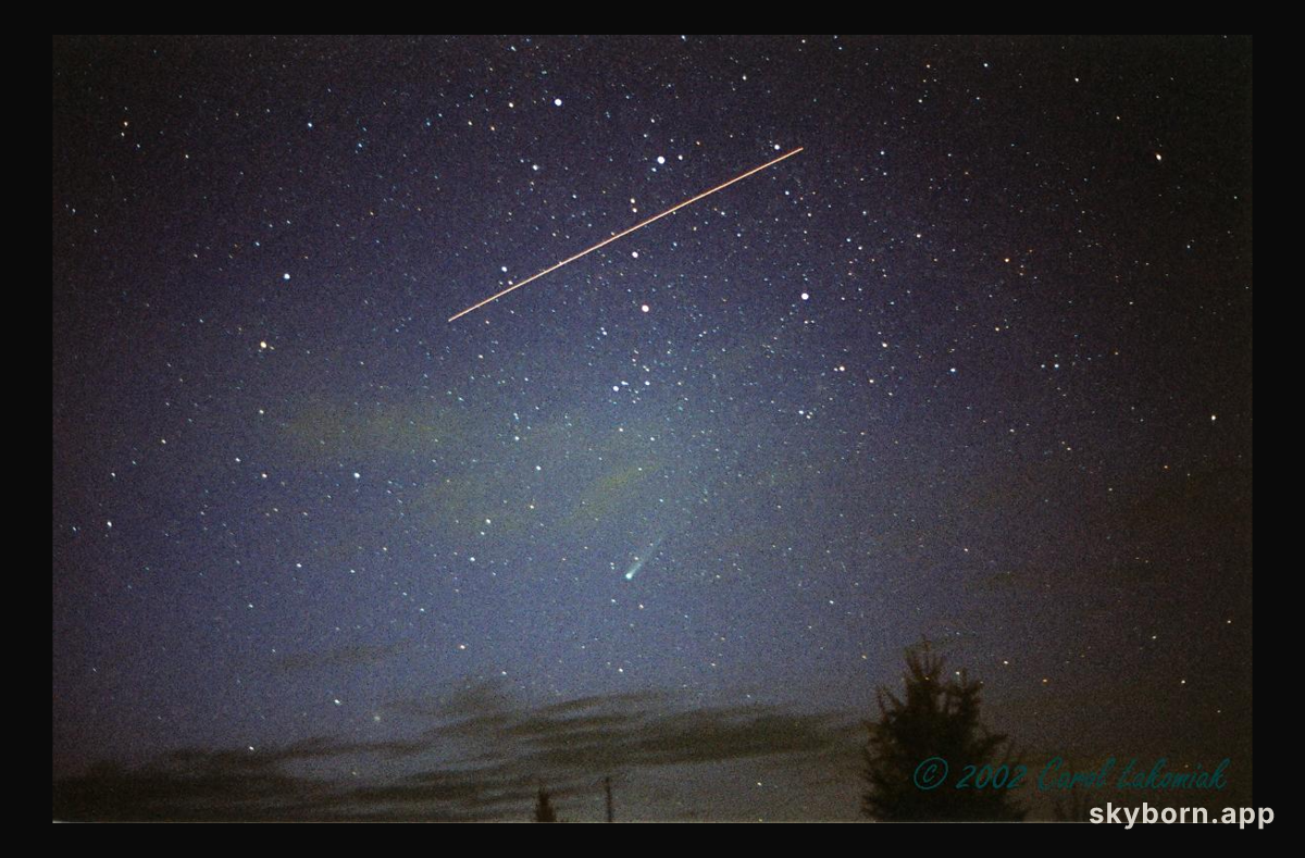 Comet Ikeya-Zhang Meets The ISS