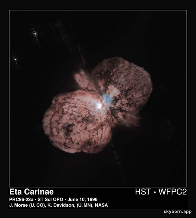 Doomed Star Eta Carinae