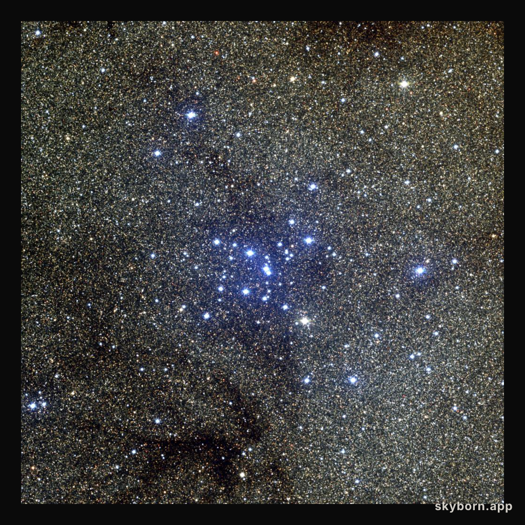 The M7 Open Star Cluster in Scorpius