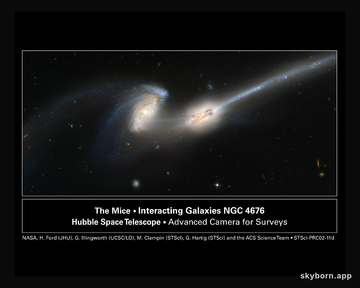 NGC 4676: When Mice Collide