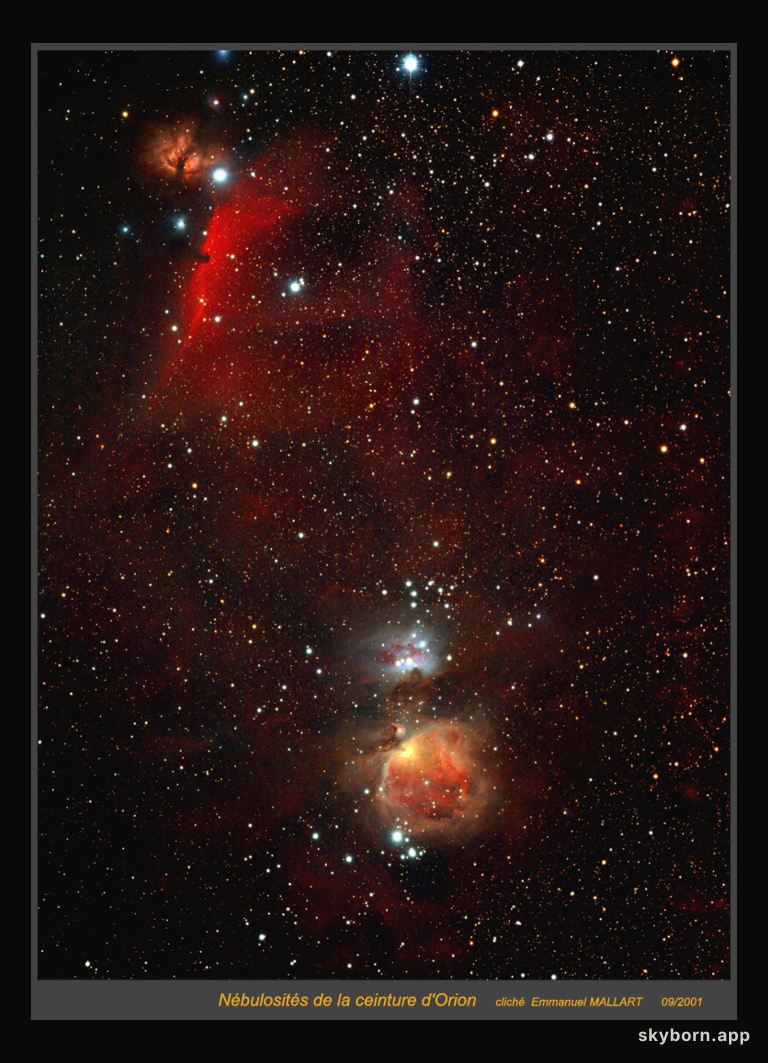 Orion Nebulosities