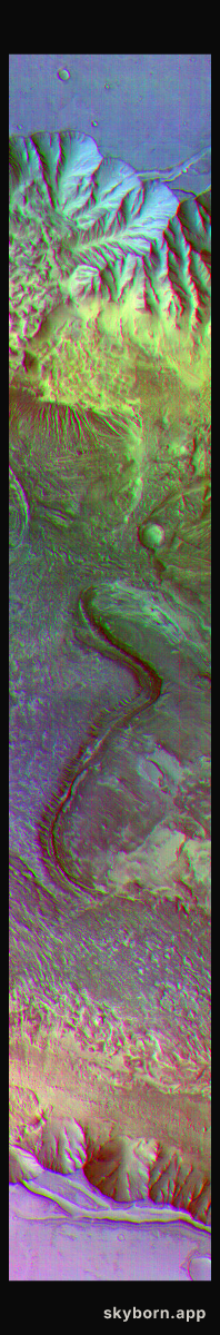 In Chandor Chasma on Mars
