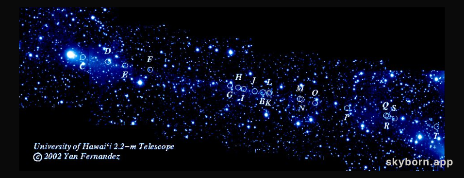 Comet 57P Falls to Pieces