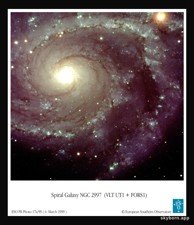 Spiral Galaxy NGC 2997 from VLT