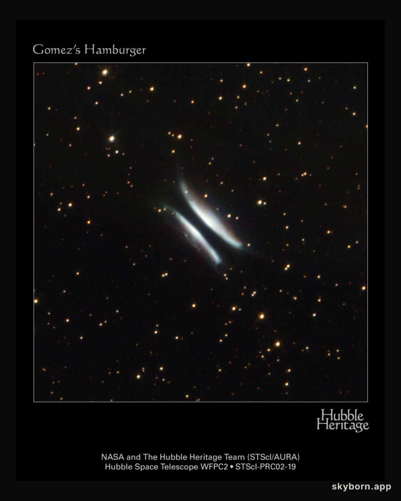 Gomez's Hamburger: A Proto-Planetary Nebula