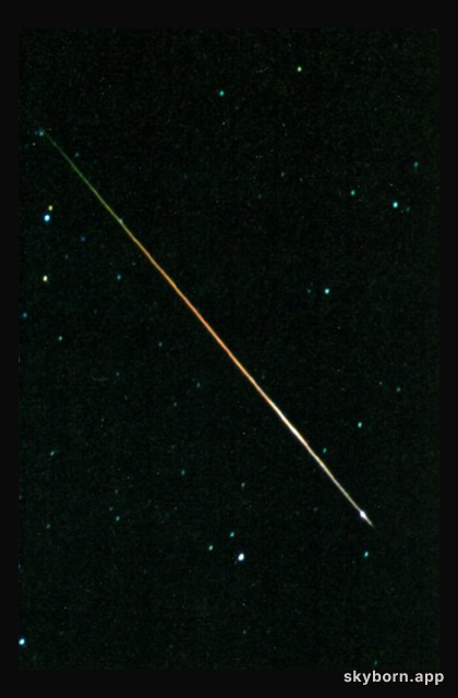 Rainbow Perseid