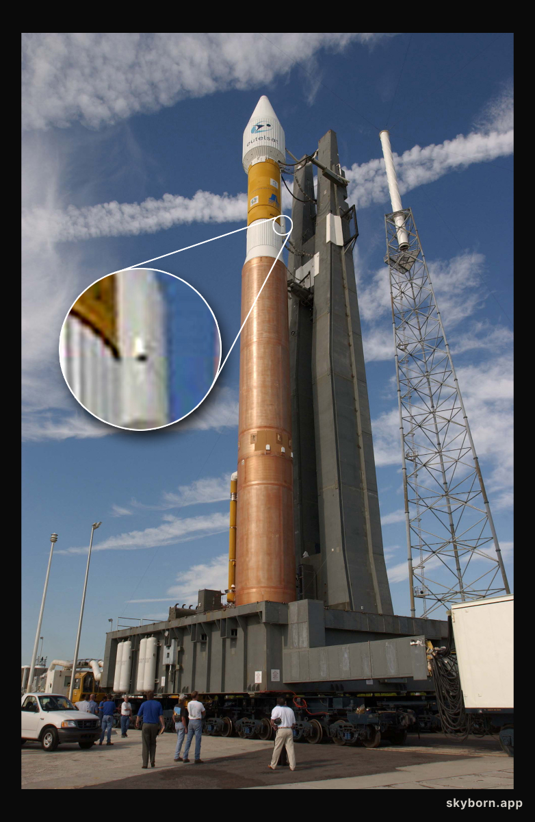 An Atlas V Rocket Prepares to Launch
