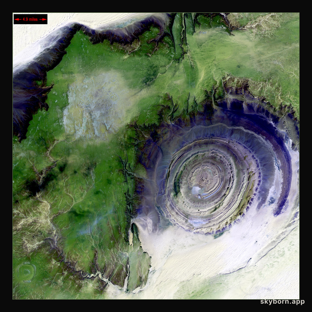 Earth's Richat Structure