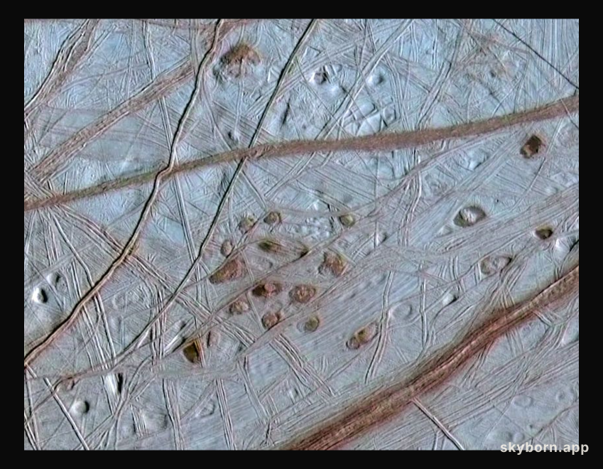 Europa's Freckles
