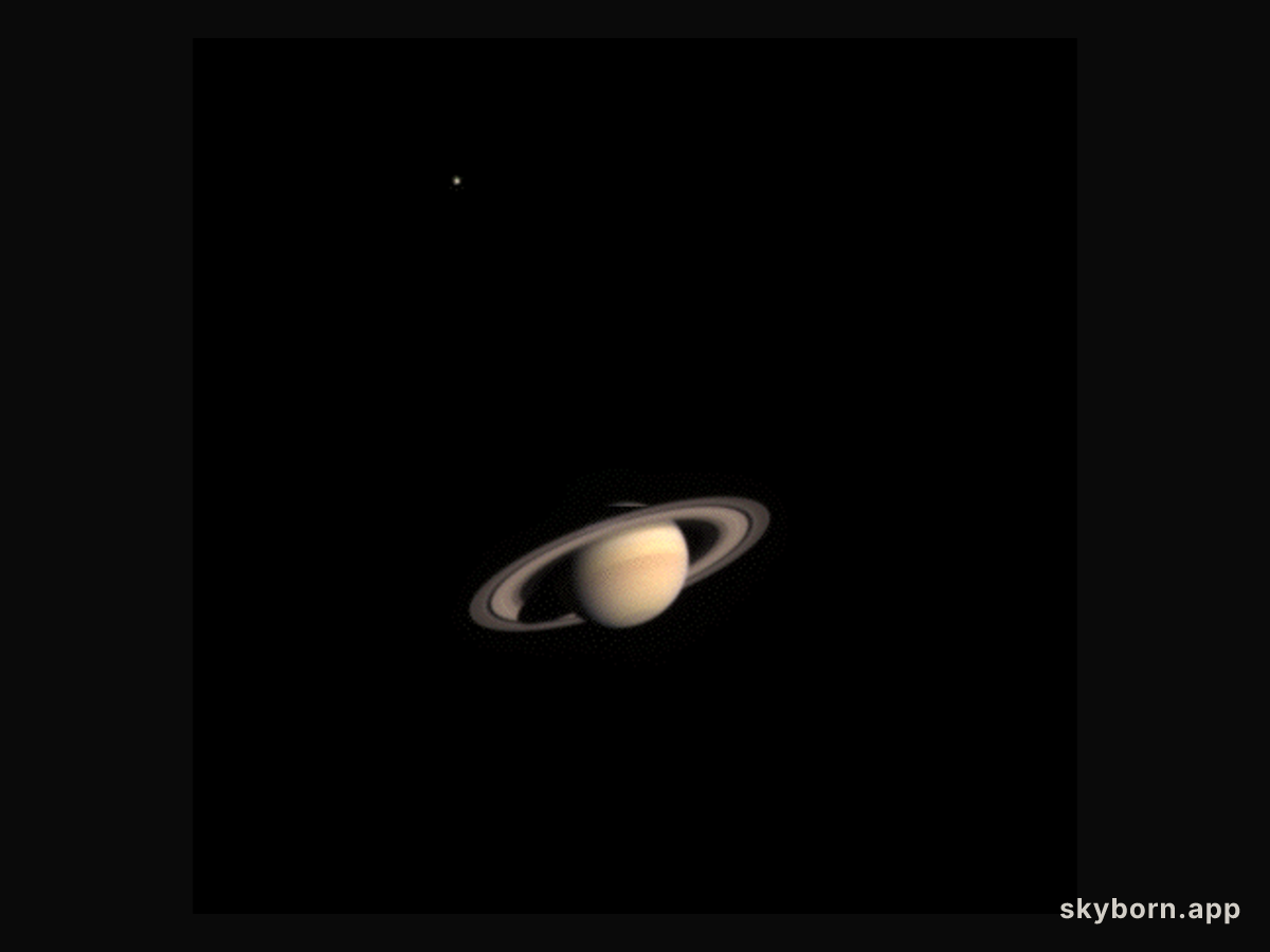 Cassini Approaches Saturn