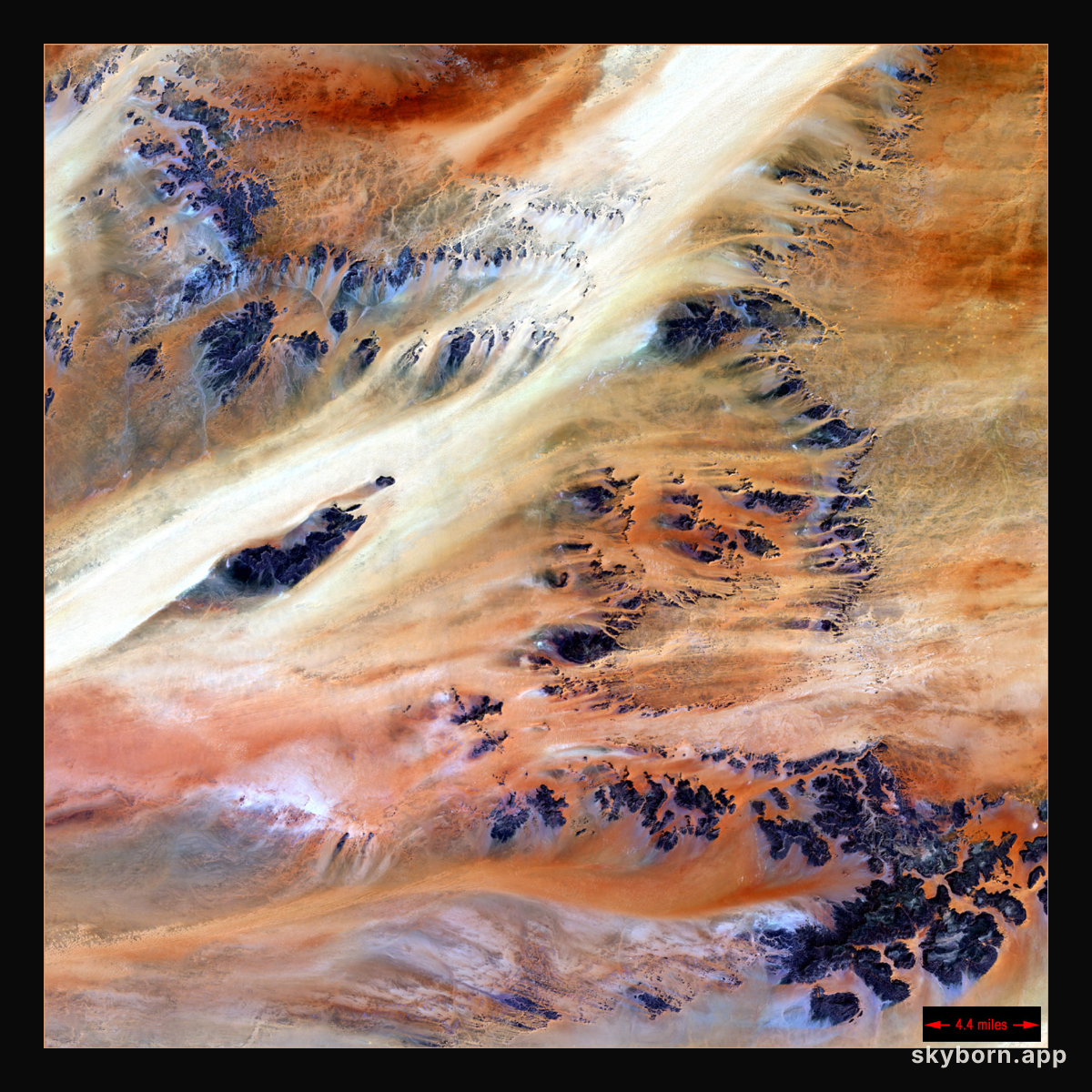 Terkezi Oasis in the Sahara Desert