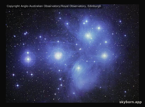 The Pleiades Star Cluster