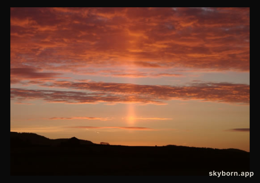 A Sun Pillar