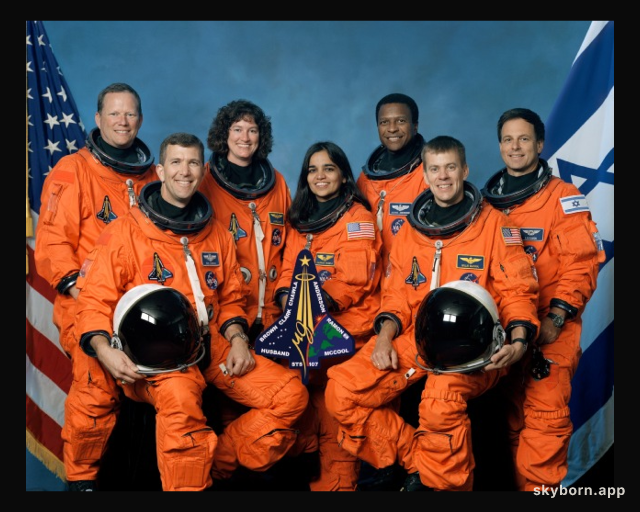 Space Shuttle and Crew Lost During Re-Entry