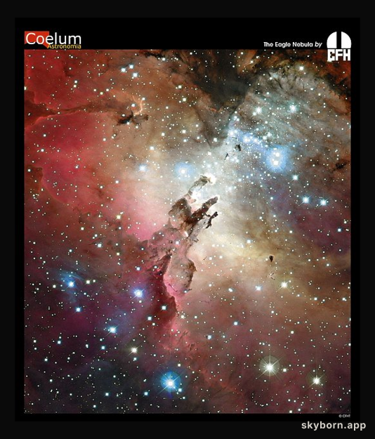 The Eagle Nebula from CFHT