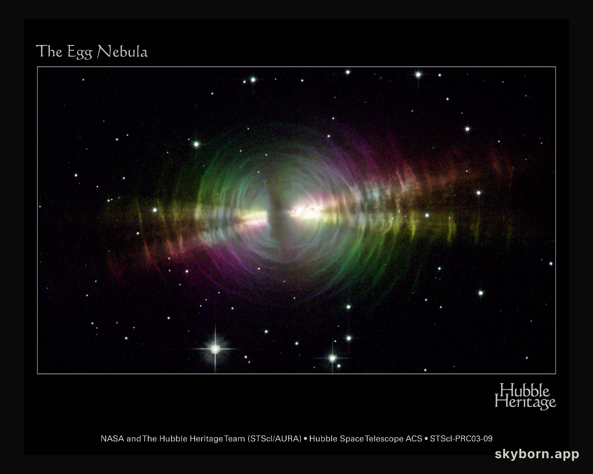 The Egg Nebula in Polarized Light