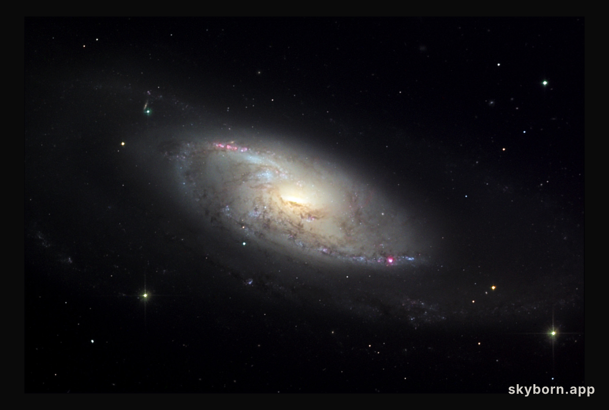 M106 in Canes Venatici
