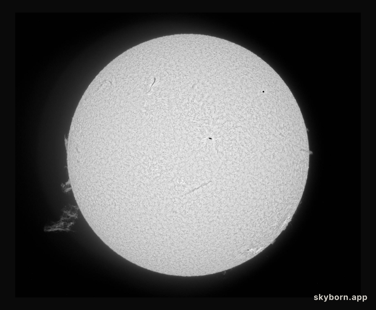 Mercury Transits the Sun