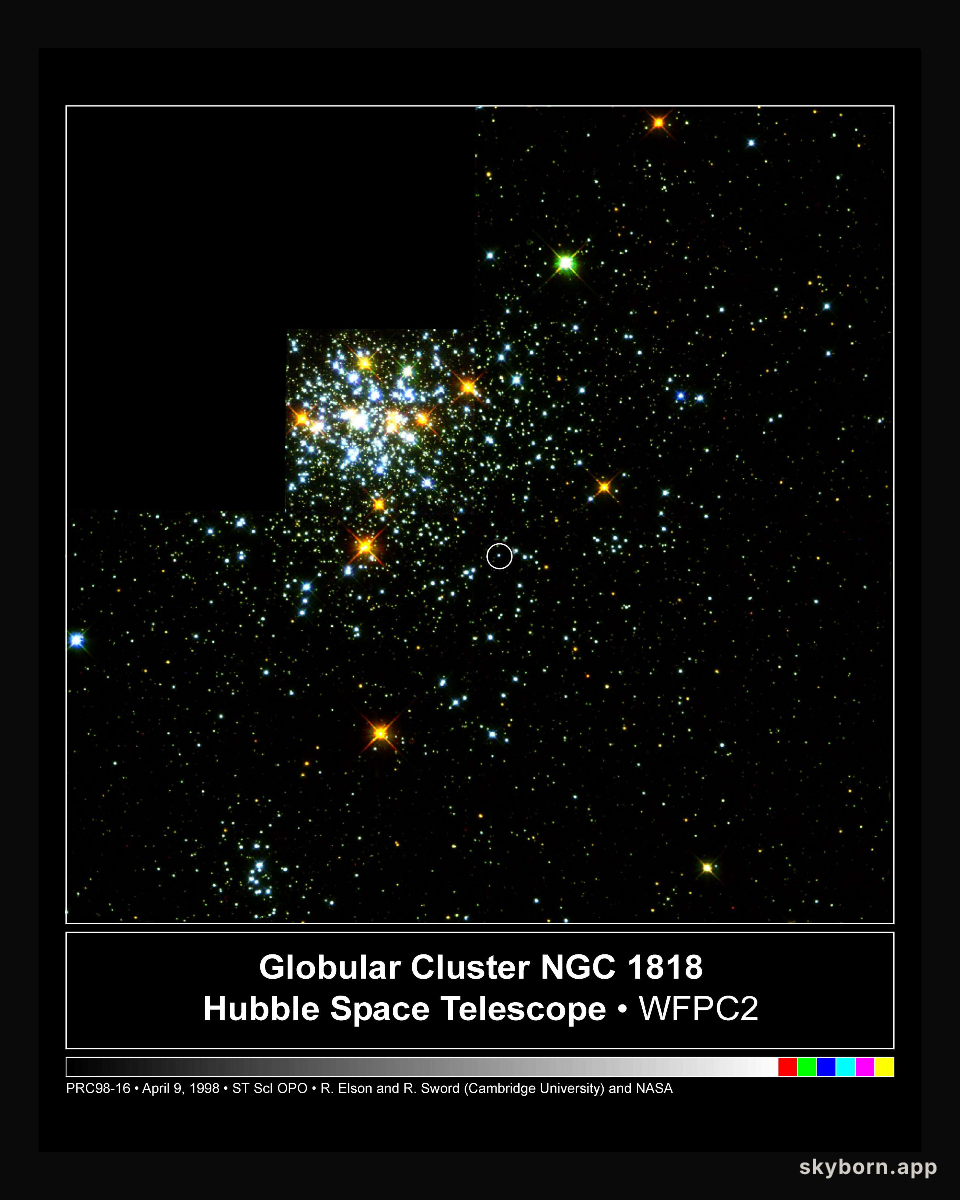 NGC 1818: Pick A Star