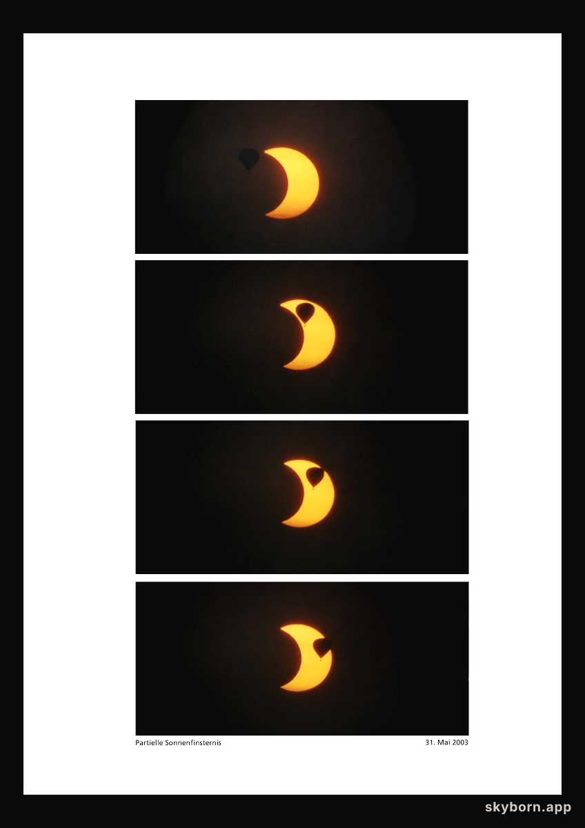Sun, Moon, Hot Air Balloon