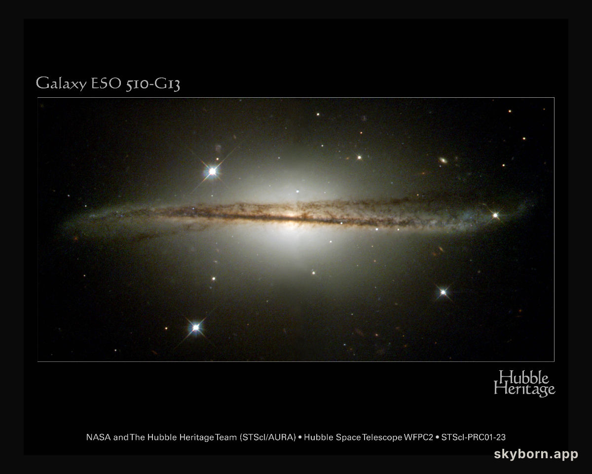 Warped Spiral Galaxy ESO 510-13
