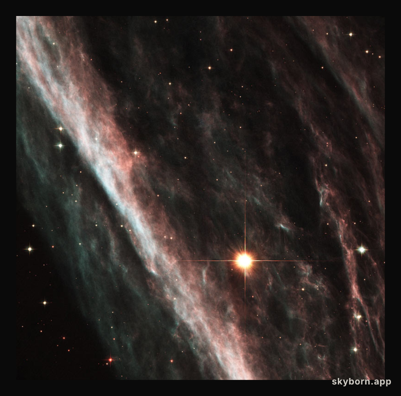 The Pencil Nebula Supernova Shockwave