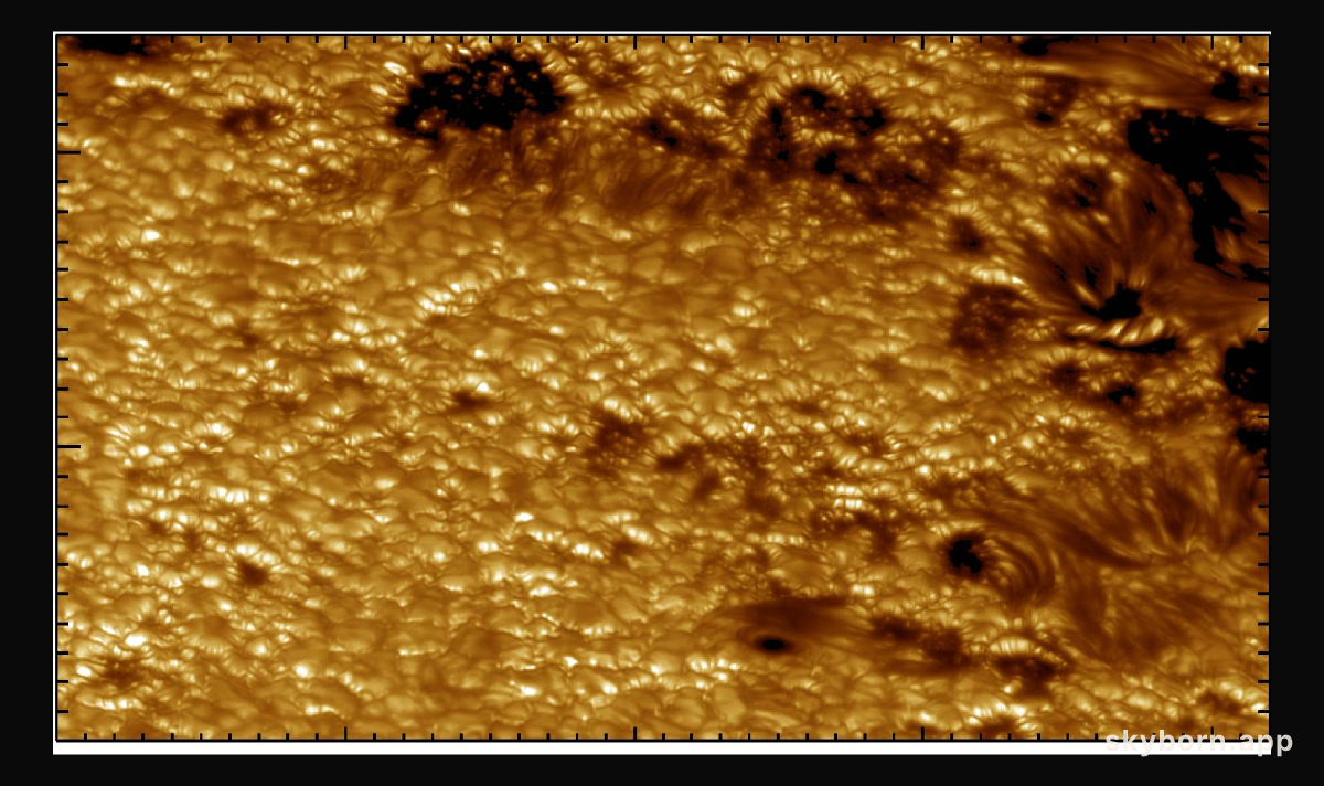 The Sun's Surface in 3D