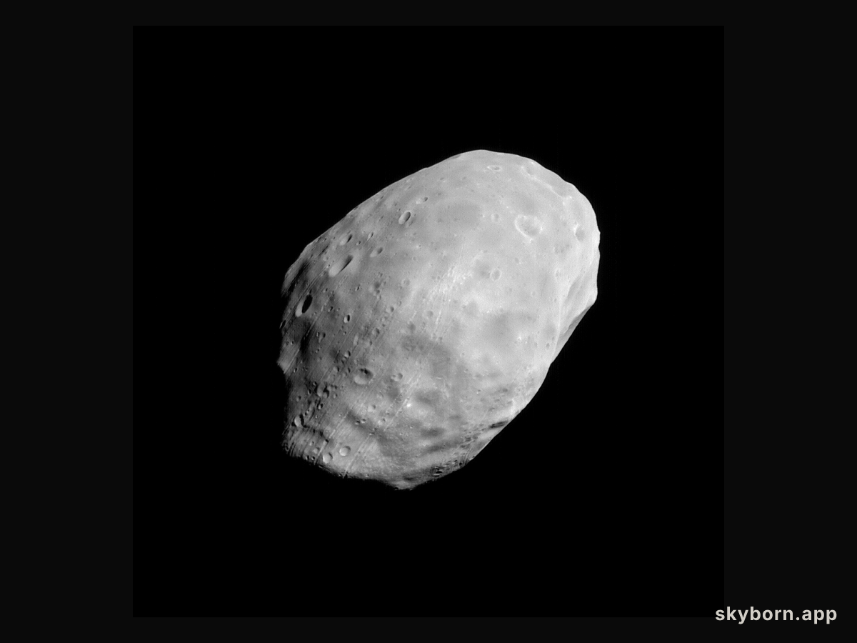 Martian Moon Phobos from MGS