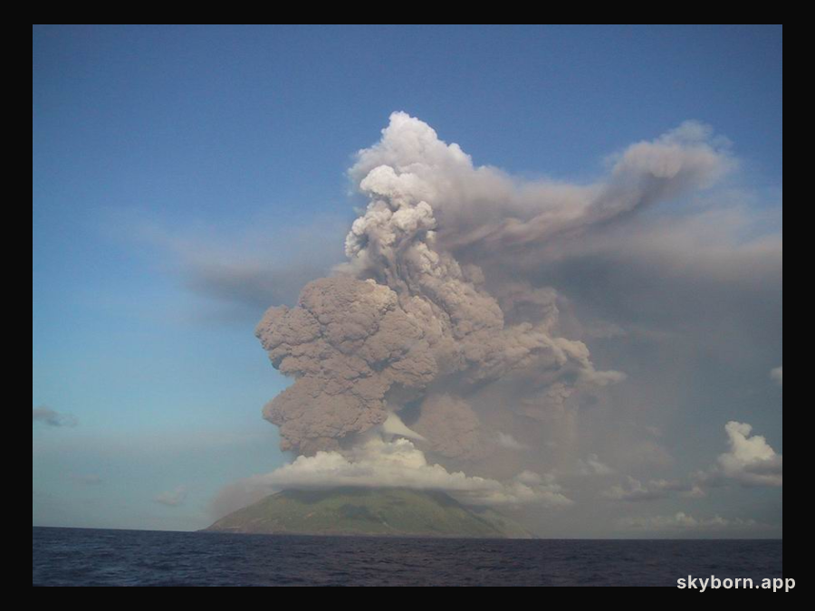 Mt. Anatahan Erupts