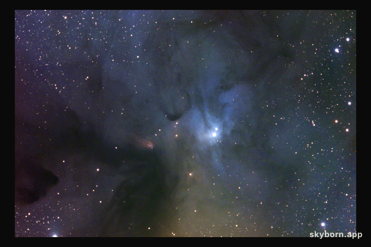 IC 4603: Reflection Nebula in Ophiuchius