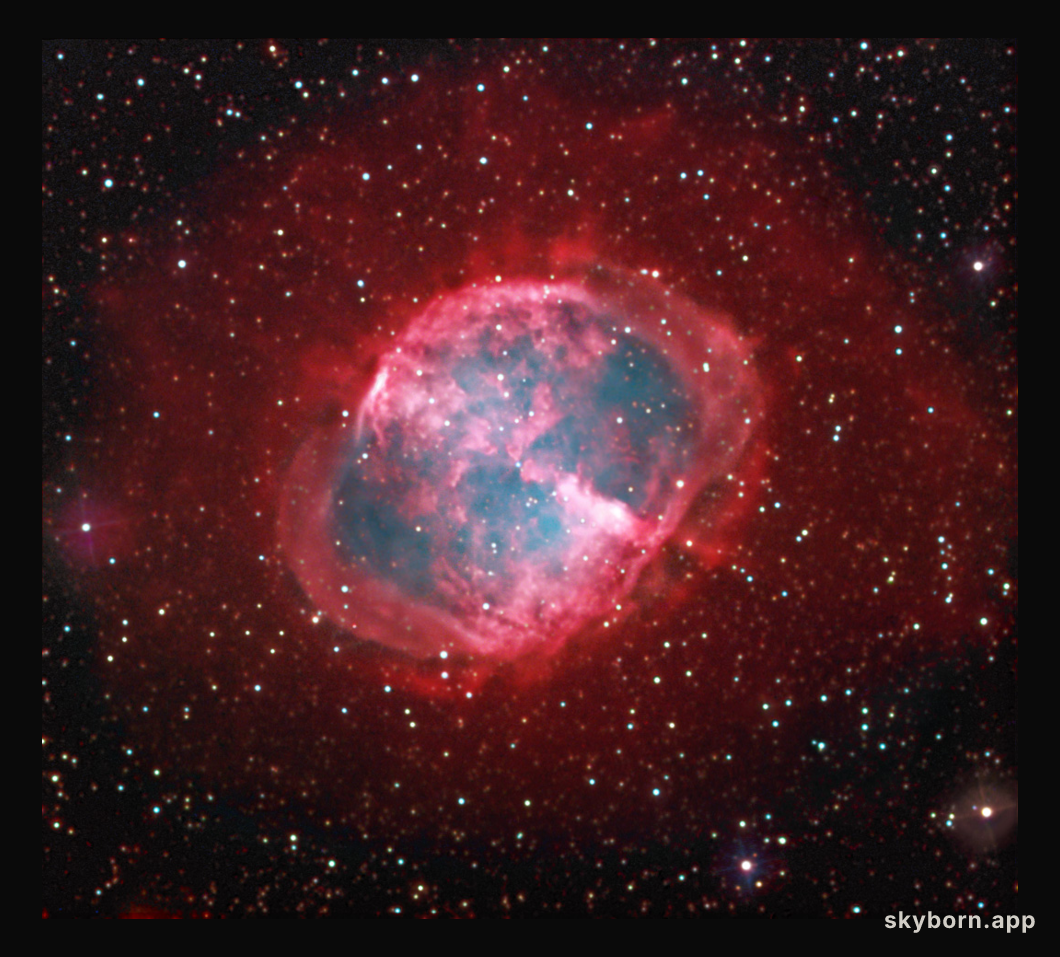 Dumbbell Nebula Halo