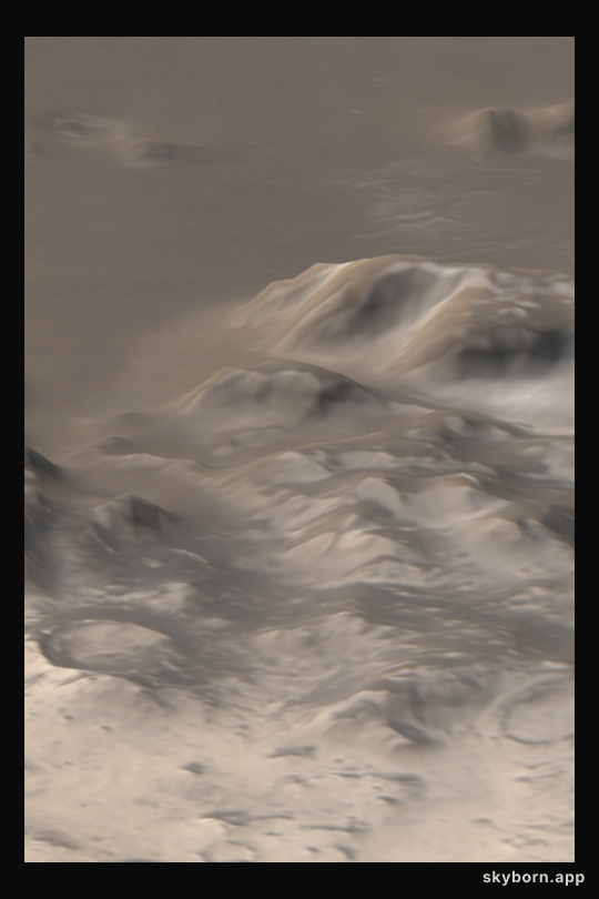Frosty Mountains on Mars