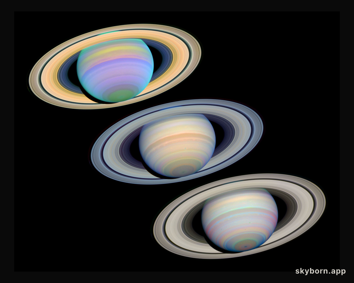 Saturn by Three
