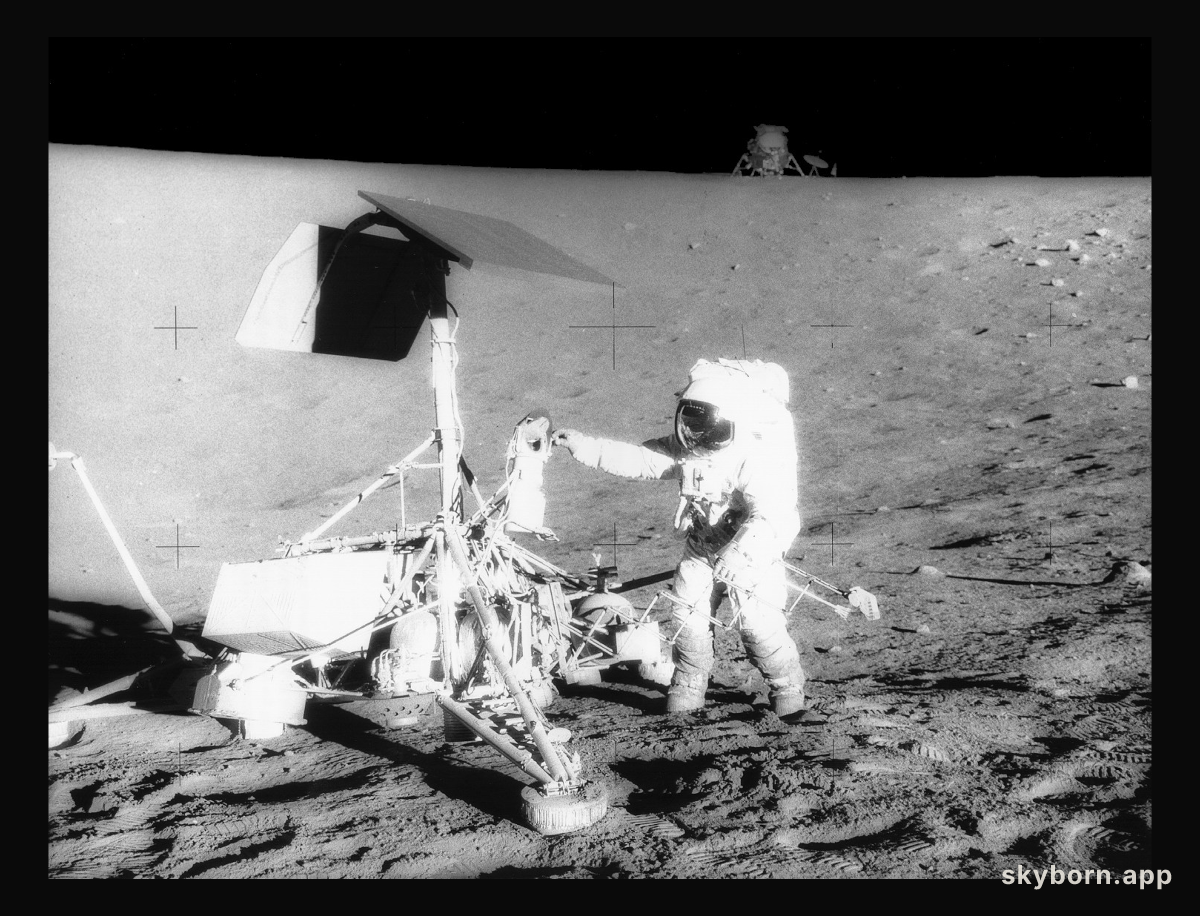 Apollo 12 Visits Surveyor 3