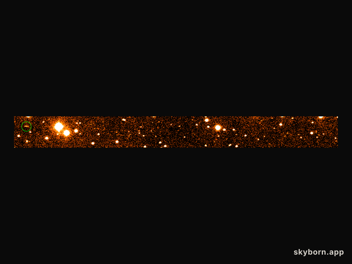 Space Rock SQ222 Noticed After Pass