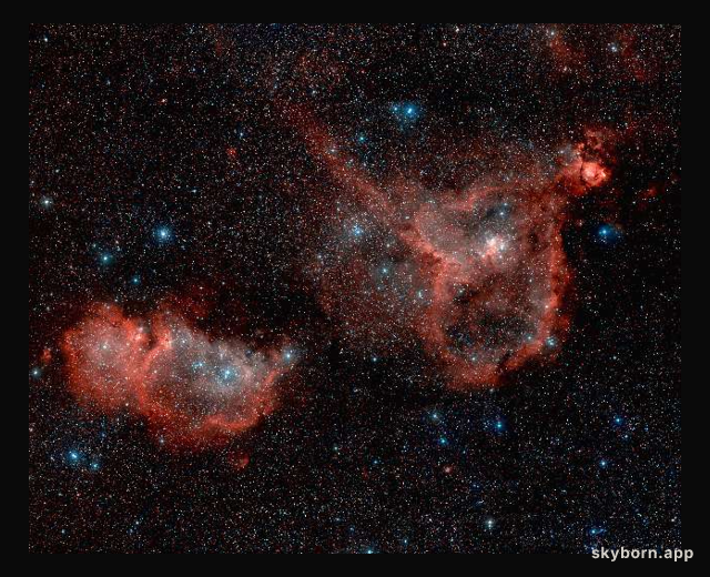 The Heart and Soul Nebulas