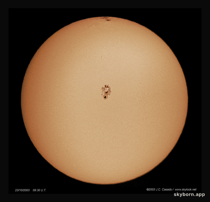 Large Sunspot Groups 10484 and 10486