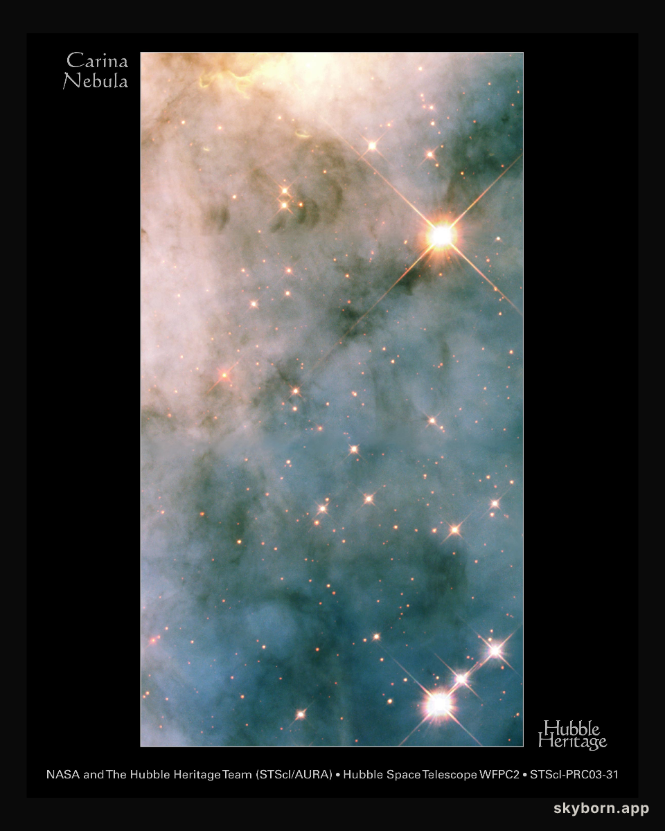 The Turbulent Neighborhood of Eta Carina