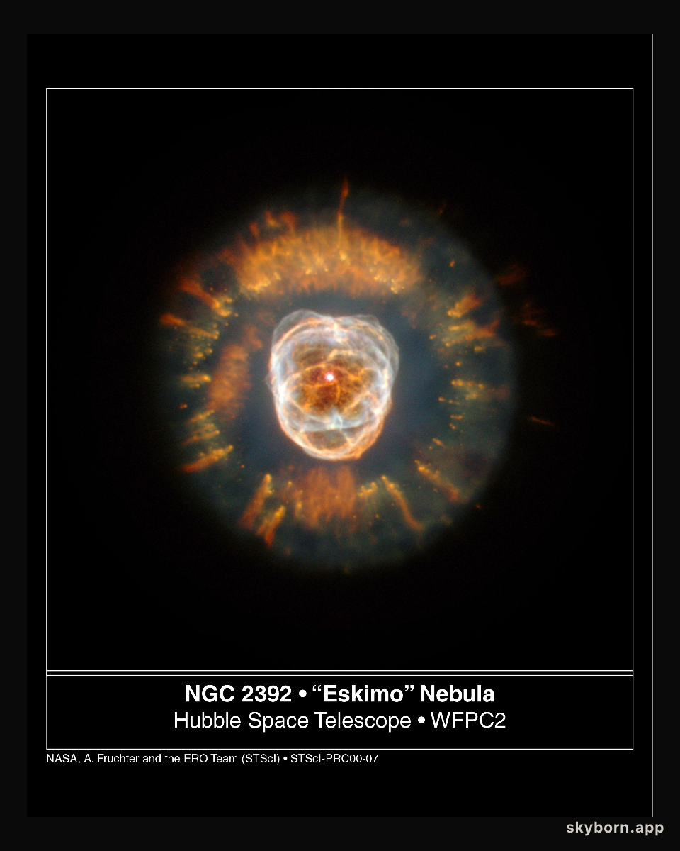 NGC 2392 Nebula from Hubble